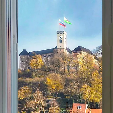 Bela & Vista Penthouse - Castle View In Old Town * Ljubljana